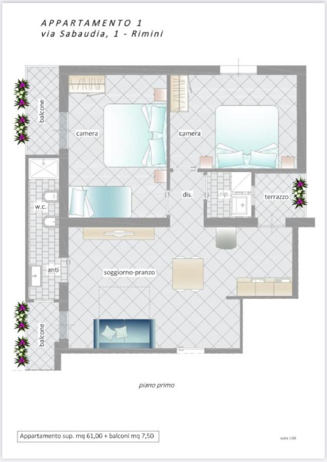 Residence Royal Rimini Zewnętrze zdjęcie